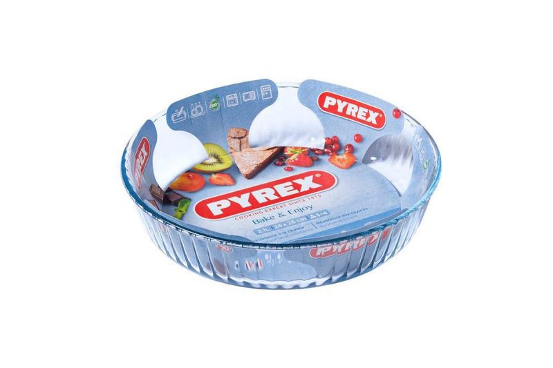 Pyrex Classic taartvorm 26cm hoge rand