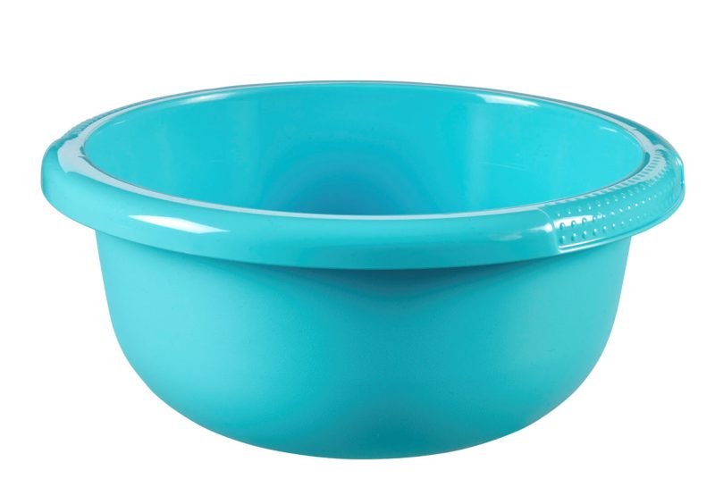 Curver afwasbak rond 24cm 2.5L molokai blauw