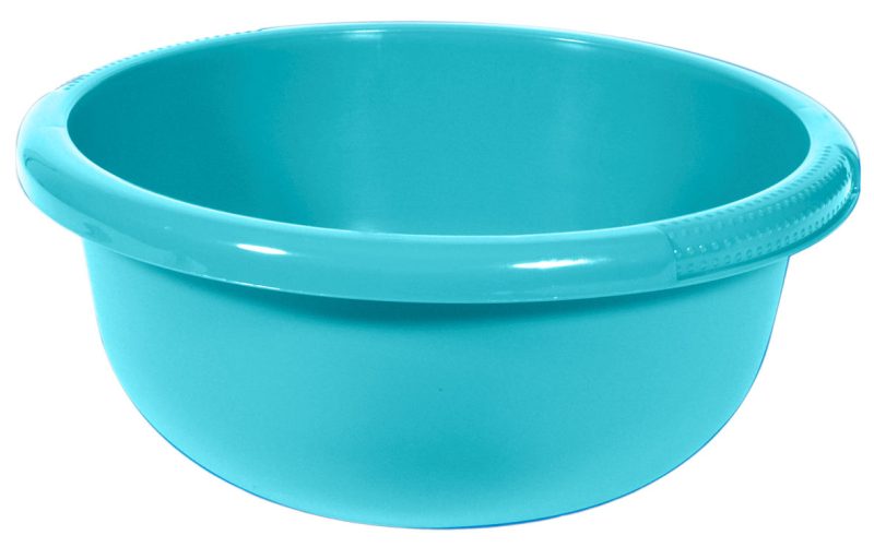 Curver afwasbak rond 28cm 4L molokai blauw