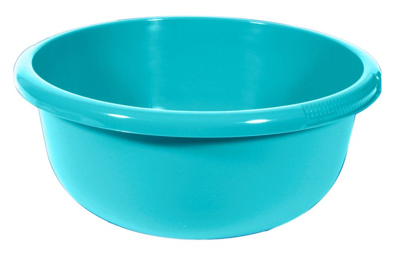 Curver afwasbak rond 36cm 10.5L molokai blauw