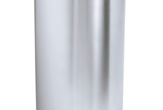 Curver Decobin pedaalemmer 40L zilver metallic/zwart