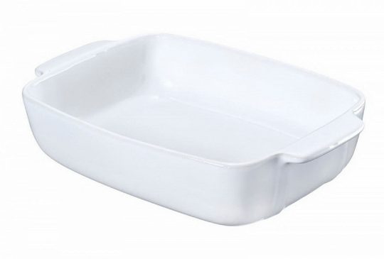 Pyrex Signature ovenschaal keramiek wit 25x19cm