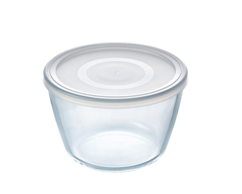 Pyrex Cook  AND  Store Ronde schaal met deksel 12x6 cm