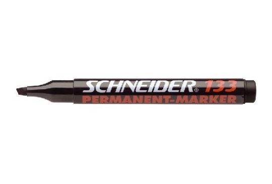 Schneider permanent marker 133 beitel zwart 10st.