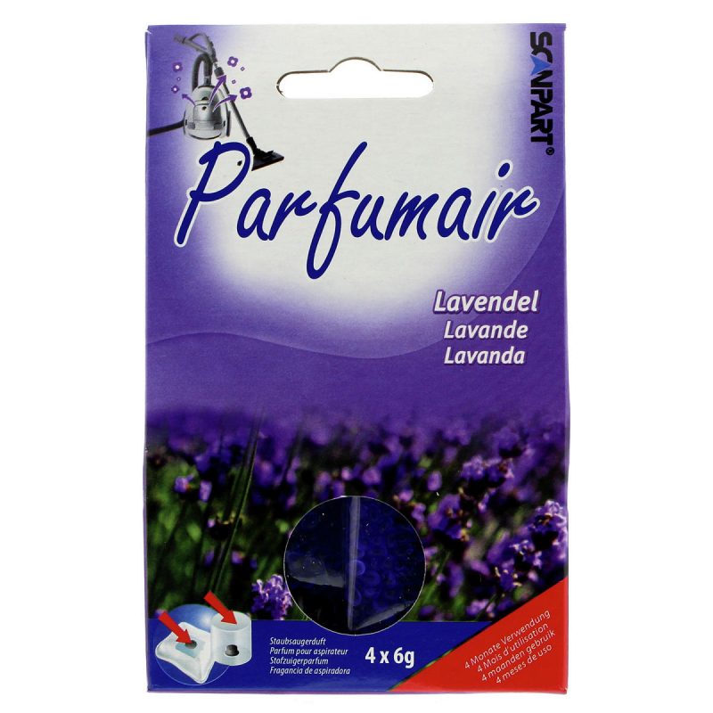 Scanpart Parfumair stofzuiger geurparels lavendel 4x6g