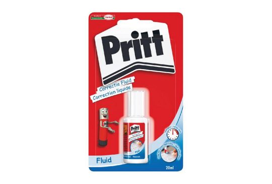 Pritt correctie fluid 20ml op kaart