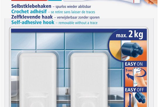 Tesa Powerstrips Large Classic 2KG - Wit 2 stuks
