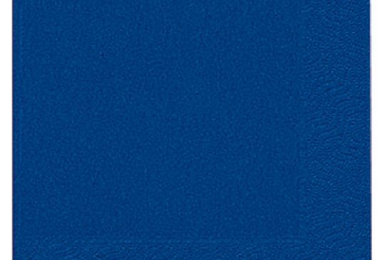Duni servetten Dark Blue 3-laags 33x33