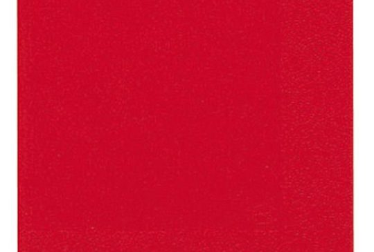 Duni servetten Red 3-laags 33x33