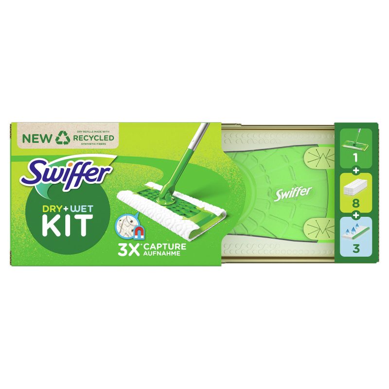 Swiffer Sweeper Starterskit incl. Navullingen 8+3 stuks