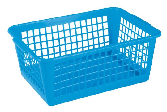Sunware Basic opbergmandje large blauw