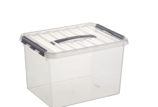 Sunware Q-line box 22 liter transparant