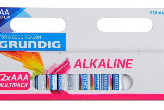 Grundig Alkaline Batterij AAA 12-pack
