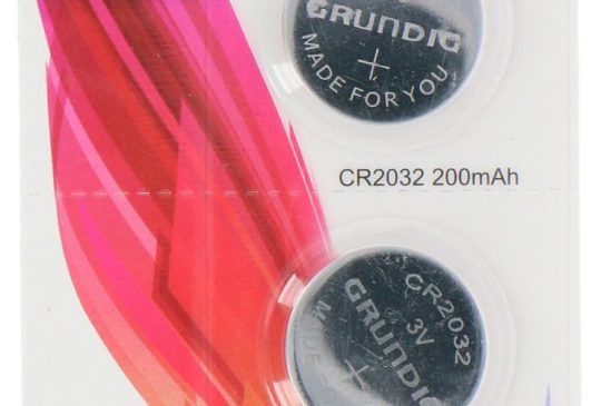 Grundig Batterij knoopcel CR2032 5 stuks