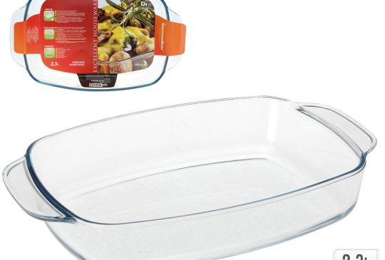 Ovenschaal glas 2,3 liter