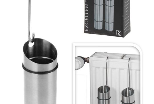 EH Waterverdampers RVS set a 2 stuks