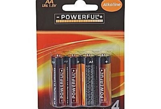 Batterijen Powerful Alkaline AA bls4