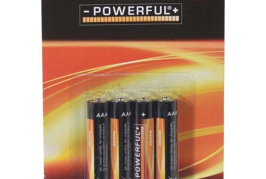 Batterijen Powerful Alkaline AAA bls4