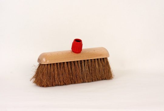 Luva kamerveger 32cm kokos met steelhouder