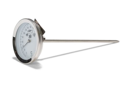 Frituurthermometer r.v.s. 16cm