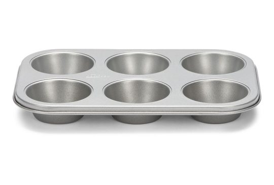 Patisse Silver-Top muffin-bakplaat 6 vaks 27 x 18cm