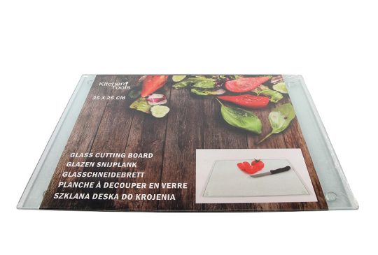 Snijplank glas 25x35cm