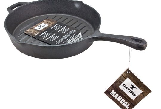 Grillpan 26,5cm gietijzer