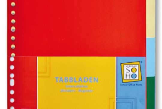 SOHO Tabbladen 23r 5dlg plastic