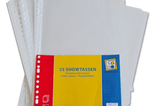 SOHO Showtassen 23r 50mu 25 stuks