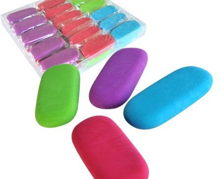 Gum ovaal 4 assorti kleur 36 stuks