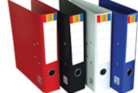 SOHO Ordner 8cm plastic zwart