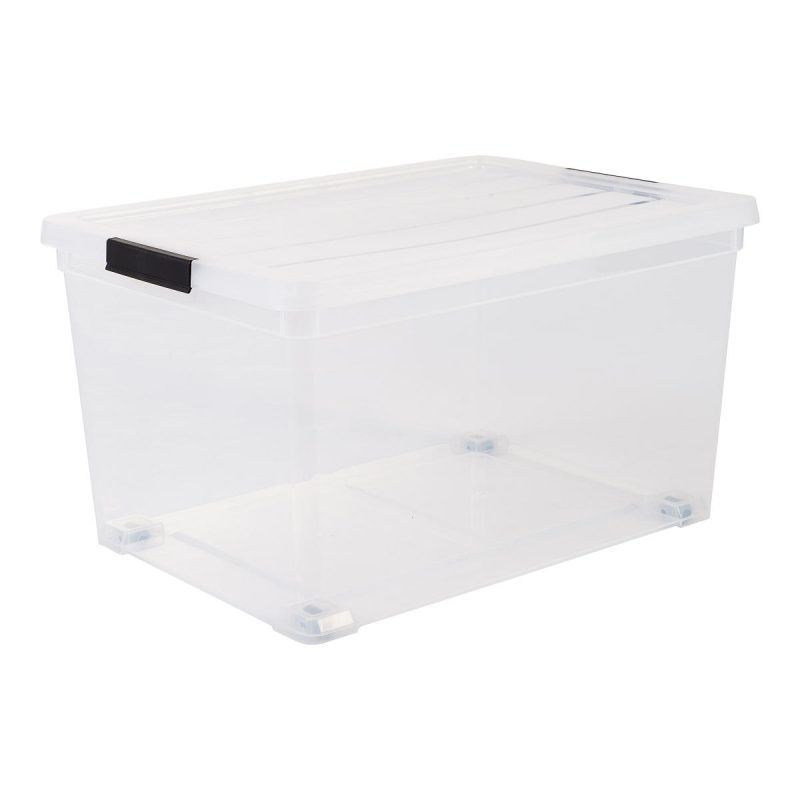 Iris Clearbox roller 50 Liter - transparant - 54x39,5x30,5cm