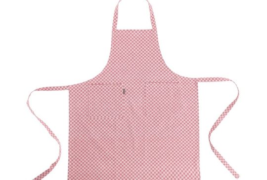 LM Keukenschort 75x90cm - rode ruit