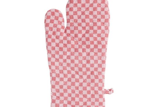 LM Keukenhandschoen 18x33cm - rode ruit