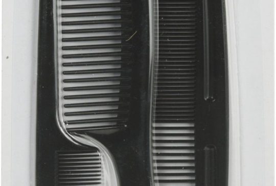 Eleganza Kammenset zwart a 3 stuks