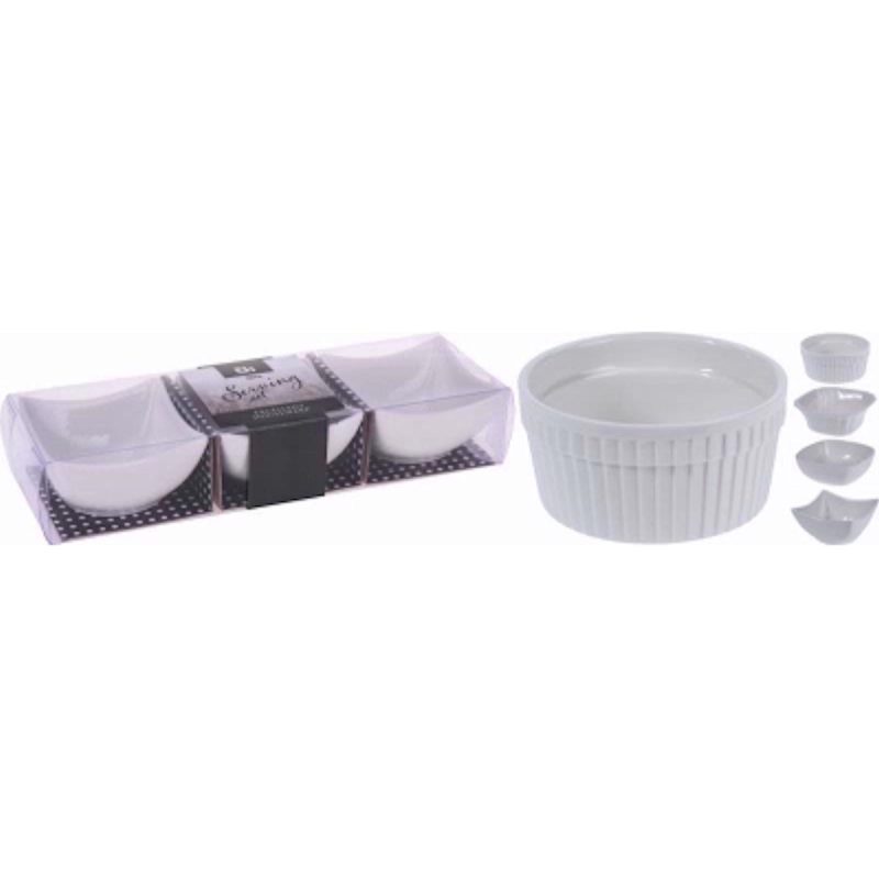 EH Snackschaal set van 3 stuks 4 assorti