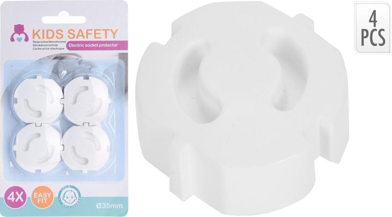 Kids Safety stopcontactbeschermer set 4 stuks