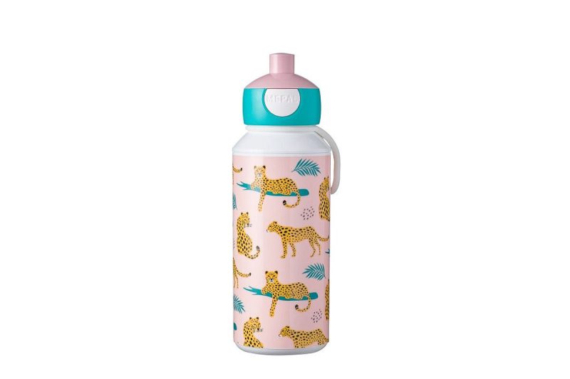 Mepal drinkfles pop-up campus 400 ml - leopard