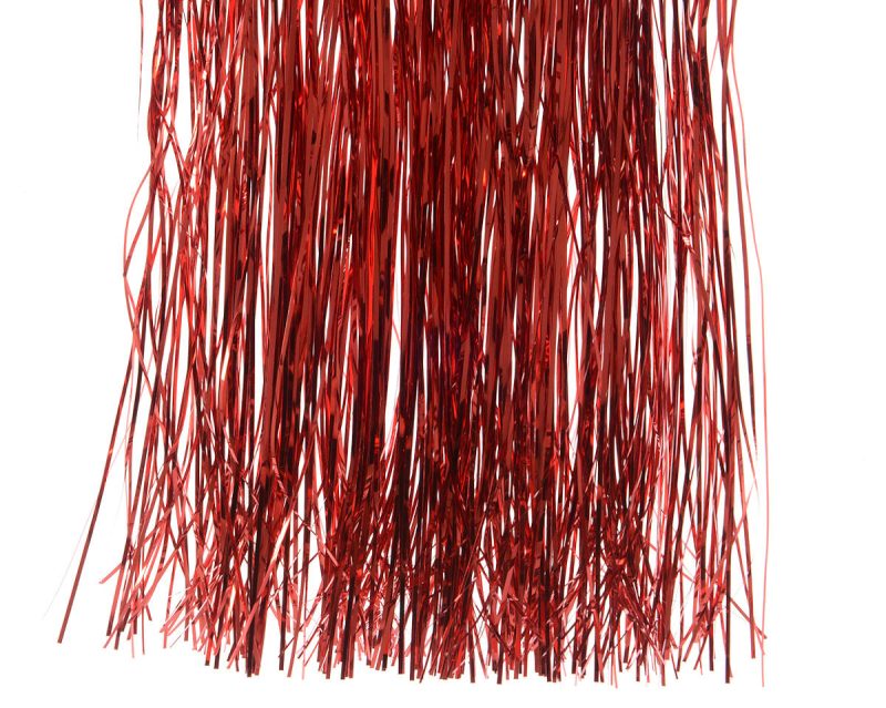 Lametta 40cm - Rood