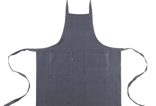 LM Keukenschort 75x90cm - Indi grijs