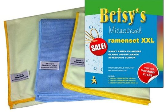 Betsy 's microvezel ramenset XXL assorti kleur