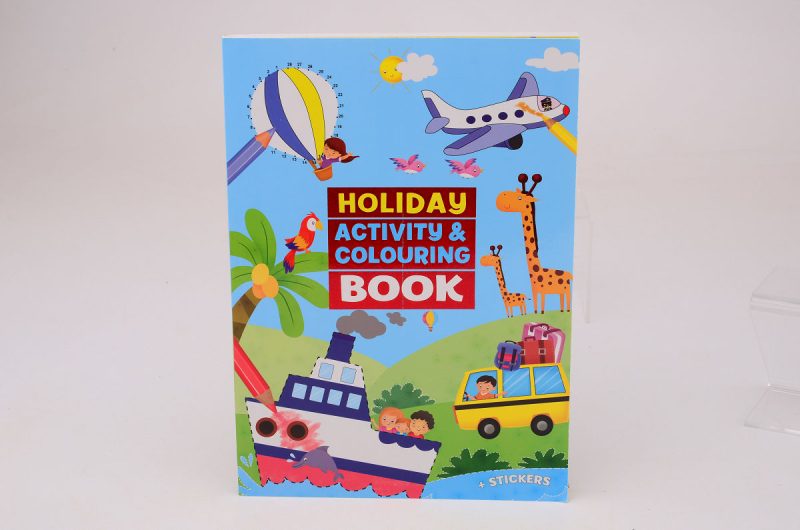 Kleur- en activiteitenboek Holiday (A4)