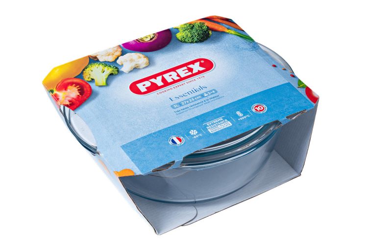 Pyrex Essential ovenschaal met deksel 29x23x14cm 3,2L