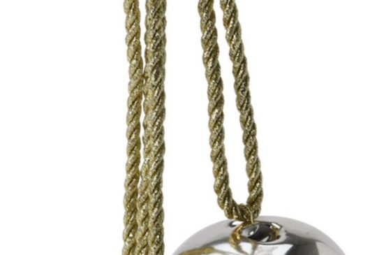 Kerst Deurhanger bellen - Goud