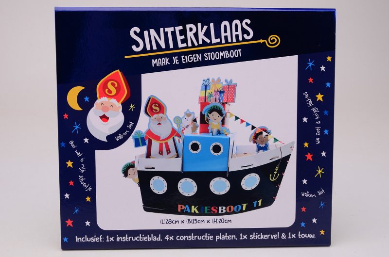 Sinterklaas maak je eigen stoomboot