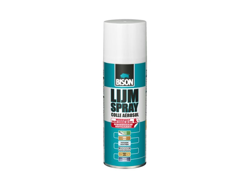 Bison Lijmspray 200ml spuitbus