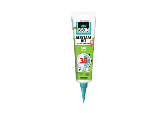 Bison Acrylaatkit 30 Minuten 150ml hangtube wit