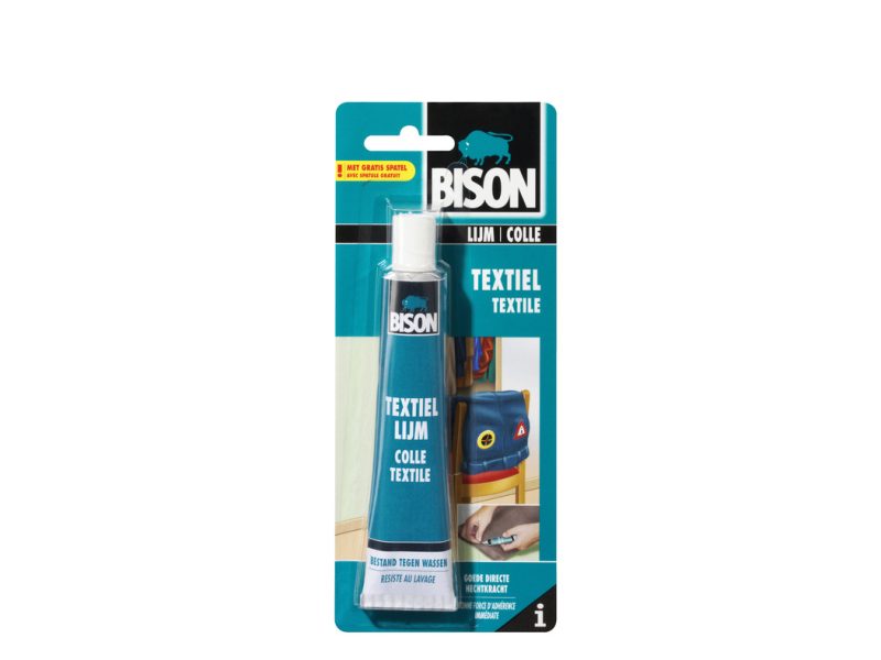 Bison Textiellijm 50ml tube kaart