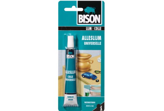 Bison Alleslijm 25ml tube kaart