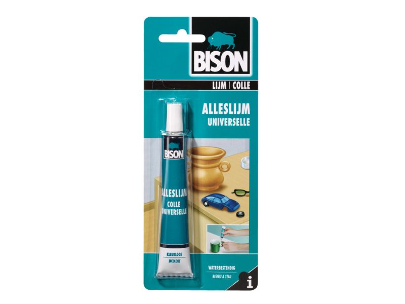 Bison Alleslijm 25ml tube kaart